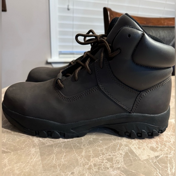Worx by Red Wing Brown Steel Toe Boots Size 12 - Picture 4 of 6